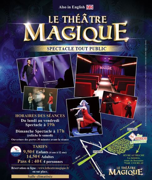 Spectacle magie Sèvre Autruche